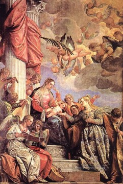 Las bodas de Santa Catalina Renacimiento Paolo Veronese Pinturas al óleo